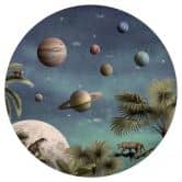 Sticker Mural Kikki Belle - Tropical Fantasy In Space 