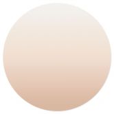 Wandtattoo Ombre - Cappuccino - Rund 