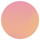 Wandtattoo Ombre - Himbeer-Eis - Rund 