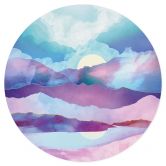 Wandtattoo Schillernde Berglandschaft - SpaceFrog Designs 