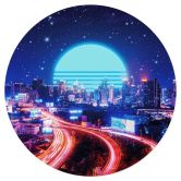 Wall sticker Cyber City Bangkok - Takkar - Round 