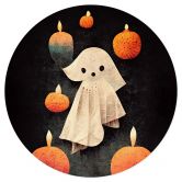 Wall Sticker Treechild - Little Ghost 