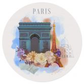 Sticker Mural Love your City - Paris La Ville de l'Amour 