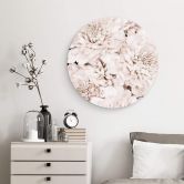 Alu-Dibond 1X Studio - Aster Apricot - Rund 
