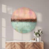 Tableau sur alu-Dibond rond Fredriksson - Couleurs d'été 