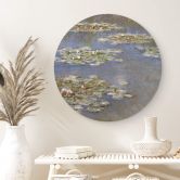 Alu-Dibond Monet - Seerosen 1905 - Rund 
