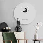 Tableau sur alu-Dibond rond Orara Studio - Moonlight 