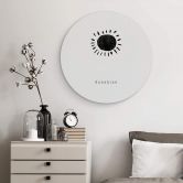 Alu-Dibond Orara Studio - Sunshine - Rund 