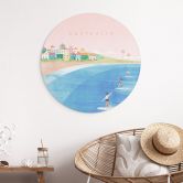Dibond Wanddecoratie Surfen aan de kust van Australië - Rivers 