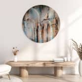 Wandbild Flug durch die Arkaden - Schmucker - Alu-Dibond Rund 