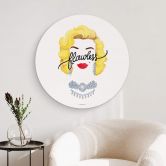 Alu-Dibond Tohmé - Flawless Marilyn - Rund 