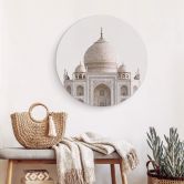 Alu-Dibond Annie - Taj Mahal - Rund 