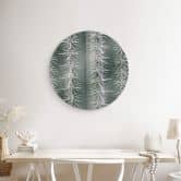 Glasbild 1X Studio - Kaktus - Rund 