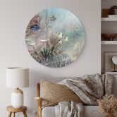 Glasbild Sir Edward - Korallenbewohner - Rund 