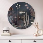 Glasbild Sir Edward - Tief im Ozean - Rund 