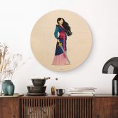 Holzbild Tohmé - Mulan 