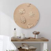 Holzbild 1X Studio - Am Strand - Rund 