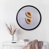Poster 1X Studio - Papaya - Rund 