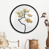 Poster Bonsai in Balance - Amini - Rund 