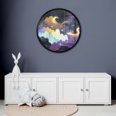 Poster Kite flight through starry clouds - DigitalArtsi - Round 