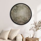 Poster bos met zicht in de boomtoppen - Ms Tiff - Rond 