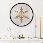 Plakat Orara Studio - Golden Snowflakes 