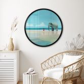Poster Elephant Beach in India - Rivers 
