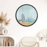 Plakat Dubai Beach - Burj Al Arab - Rivers - Rundt 