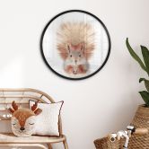Poster Kleines Eichhörnchen - Sisi & Seb - Rund 