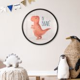 Plakat Dino Be Brave - T-Rex - Tunaboylu 