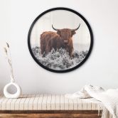 Poster van den Helm - Highlander - Rund 