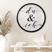 Poster Du und Ich - Rund 