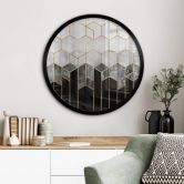 Poster Rond Fredriksson - Black and Grey 