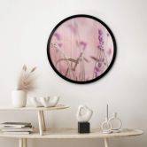 Poster Zarter Lavendel - Rund 
