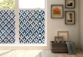 Sichtschutzfolie Moroccan Wall - quadratisch 