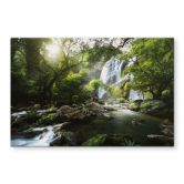 Spatscherm Waterval in het Bos 