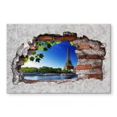 Spritzschutz 3D Optik - Summer in Paris 