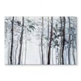 Spritzschutz Aquarell Wald 