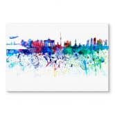 Spritzschutz Bleichner - Berlin Aquarell Skyline 
