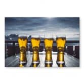 Spritzschutz Eiskaltes Bier 