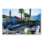 Spritzschutz Hafen am Lago Maggiore 