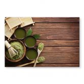 Spritzschutz Matcha Tea 