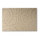 Spritzschutz Abstrakte Ringe beige - Grande 