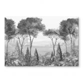 Spritzschutz Idyllische Pflanzenlandschaft - Ms Tiff 
