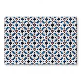 Spritzschutz Geometrisches Muster mit Blumen - Treechild 