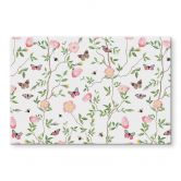 Spritzschutz Rosa Christrosen im Frühling - UN Designs 