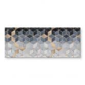 Splashback Fredriksson Blue Geometry - panorama 