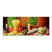 Spritzschutz Italienisch Kochen - Panorama 