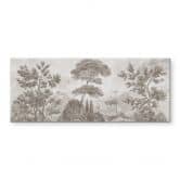 Spritzschutz Landschaft mit Gartenlandschaft in Beige - Ms Tiff - Panorama 