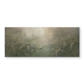 Spritzschutz Mystischer Regenwald im Nebel - Ms Tiff - Panorama 